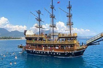 Antalya Lara Pirate Boat Trip With Lunch and Hotel Transfer