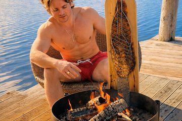 Malmoya Island Paddleboarding and Campfire Salmon