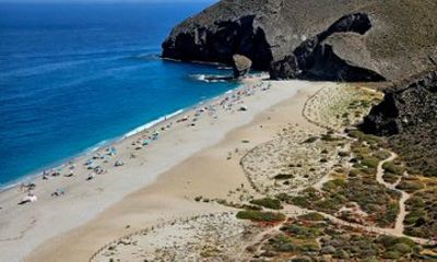 Playa de Los Muertos and Carboneras Excursion