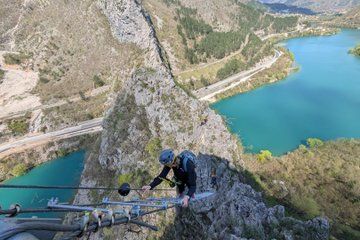 Via Ferrata Prenjska Vrata Kayak and Climb Adventure Near Mostar