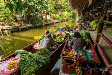 Khlong Latmayom and Taling Chan Local Market with 3 Options