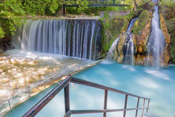 Pozar Thermal Baths & Edessa Waterfalls Private Shore Tour