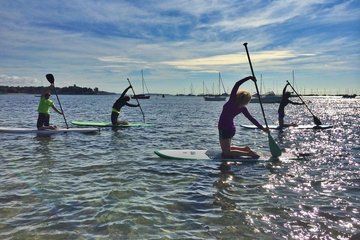 Rise and Shine Paddleboard Yoga Class in Hingham MA