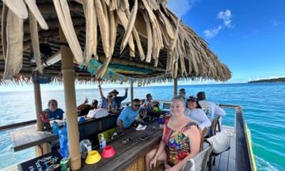 St Croix Tiki Tours Frederiksted’s Tiki Boat Experience