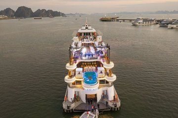 Luna 5 Star Luxury Day Cruise Ha Long Bay from Port