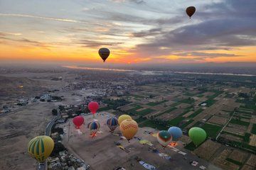 Luxor Sunrise Hot Air Balloon Ride and Private Day Tour