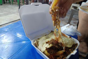 Santo Domingo Street Food at Sunset