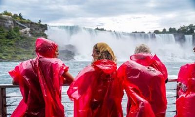Express Niagara Falls with Boat, Journey Behind Falls, and Skylon