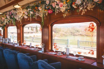 Napa Valley Wine Train Afternoon Tea and Chandon Collab