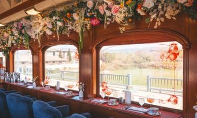 Napa Valley Wine Train Afternoon Tea and Chandon Collab