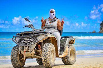 4x4 ATV in Playa Macau and Cenote