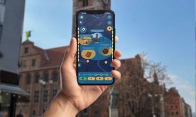 Torun and Young Copernicus GPS App Walking Tour Mobile Game