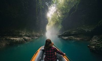 From Kutaisi Private Tour Martvili Canyon and Kaghu Waterfall