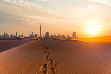 Dubai Desert Safari: Dune Bashing, Camel Ride, Sandboard & Dinner
