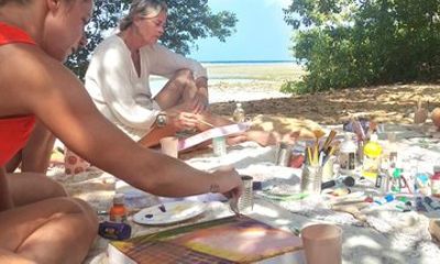 Sense and Paint Intuitive Art Experience in Aruba