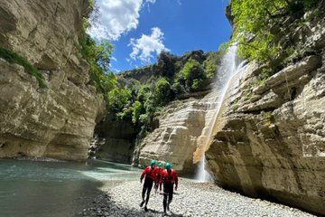 Osumi Canyon walk River Float with Bogova Waterfall with Lunch