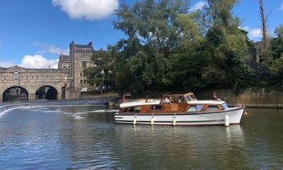 30 Minutes Scenic Bath in Pulteney Weir Cruise on the River Avon