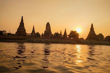 Ayutthaya Private Tour Ancient Temples and Boat Sunset Cruise