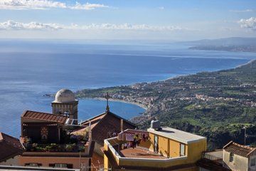 Castelmola Village and Etna Winery from Taormina Sicily Wine Tour