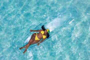 Clear Kayak Photoshoot In Jamaica