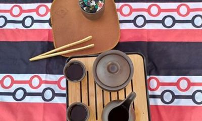Mindful Tea Ceremony Experience at the Lake
