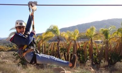 Skull Canyon Zipline Adventure in Corona CA