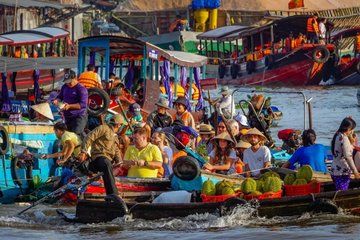 Private Mekong Floating Market Tour from Saigon Full Day Trip