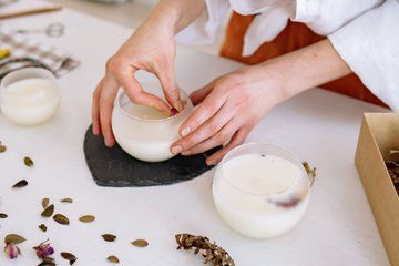 DIY Candle Making Class at a Local Wine Bar in Columbus