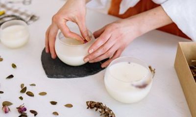 DIY Candle Making Class at a Local Wine Bar in Columbus