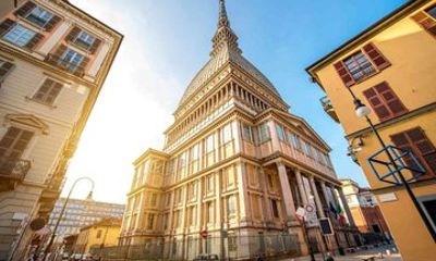 Turin : Guided Tour Cinema Museum + Historic Cafe