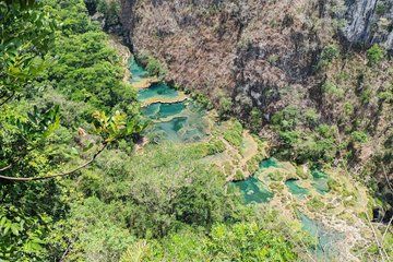 Full Day Trip to Semuc Champey with Caves Adventure from Coban