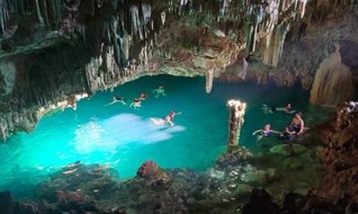 Cunca Wulang Waterfall and Rangko Cave Tour