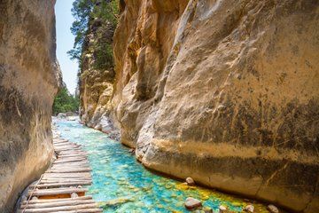 Private Tour: Samaria Gorge View, Botanical Gardens & Chania