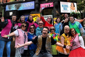 London Private Tour West End Musical Silent Disco Walking Tour