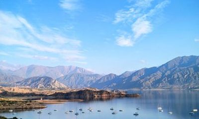 Views of the Andes in Argentina