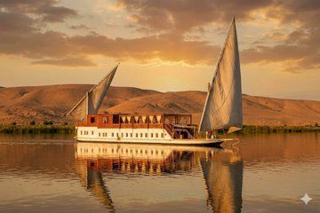 4 Days Nile Cruise Luxury Dahabiya from Luxor to Aswan