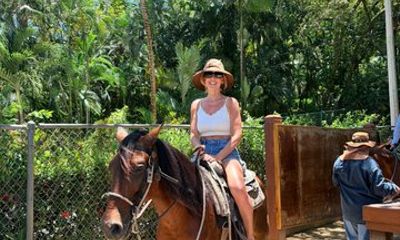 Horseback Riding adventure, monkey, sloths and island tour