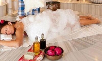 Kemer Hammam Sauna Classic and Bali Massage with Transfer