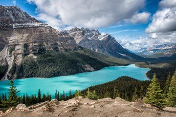 Private Icefields Parkway, Lake Louise & Moraine From Calgary