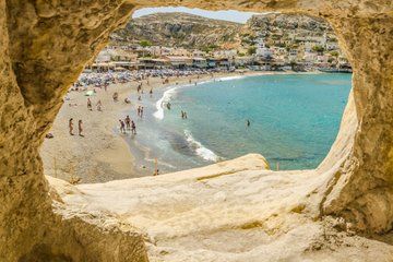 Hippie Matala Beach from Heraklion