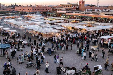 Marrakech City Tour with Medina, Souks and Koutoubia Mosque