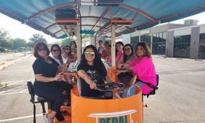 Pedal Saloon Waco Downtown 2 Hour Private Tour