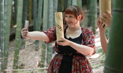 Bamboo Lantern Making and Udon in a Historic Home