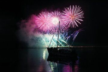 Sunset Cruise with Fireworks at the Atlantic Festival