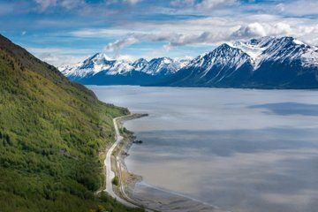 Turnagain Arm: Glacier Cruise, Wildlife Center, and Aerial Tram