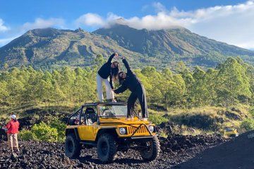 Mount Batur Sunrice Jeep Tour with White Water Rafting in Ubud
