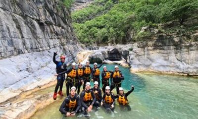 Water canyon circuit in Mexico