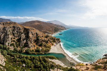 Private Shore Tour: Kourtaliotiko Gorge & Preveli Beach Escape