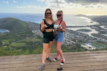 Golden Hike to the Top of the Crater with pick up