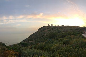 Sounion Sunset and Temple of Poseidon